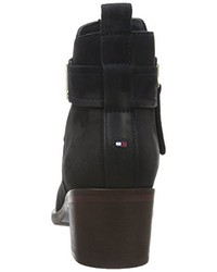 dunkelblaue Stiefel von Tommy Hilfiger