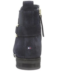 dunkelblaue Stiefel von Tommy Hilfiger