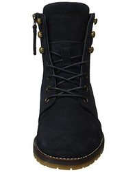 dunkelblaue Stiefel von Tommy Hilfiger