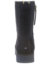 dunkelblaue Stiefel von Tommy Hilfiger