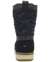 dunkelblaue Stiefel von Tommy Hilfiger