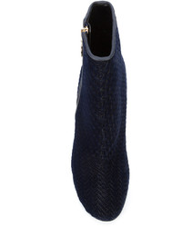 dunkelblaue Stiefel von Stella McCartney