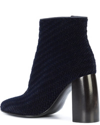 dunkelblaue Stiefel von Stella McCartney