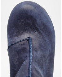 dunkelblaue Stiefeletten von Free People