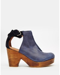 dunkelblaue Stiefeletten von Free People