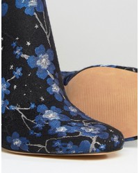 dunkelblaue Stiefeletten von Asos