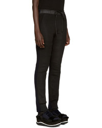 dunkelblaue Strick Hose von Sacai