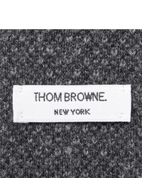 dunkelblaue Strick Krawatte von Thom Browne