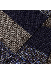 dunkelblaue Strick Krawatte von Missoni
