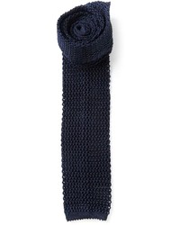 dunkelblaue Strick Krawatte von DSQUARED2