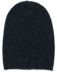 dunkelblaue Strick Mütze von Laneus