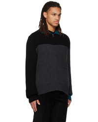 dunkelblaue Strick Strickjacke von Ps By Paul Smith