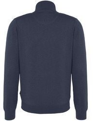 dunkelblaue Strick Strickjacke von Fynch Hatton