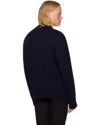 dunkelblaue Strick Strickjacke von Ps By Paul Smith