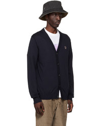 dunkelblaue Strick Strickjacke von Ps By Paul Smith