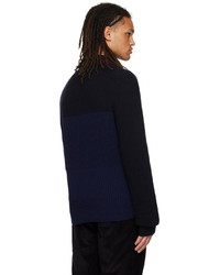 dunkelblaue Strick Strickjacke von Ps By Paul Smith