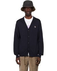 dunkelblaue Strick Strickjacke von Ps By Paul Smith