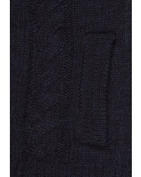 dunkelblaue Strickjacke mit einem Knebelverschluss von CG - Club of Gents