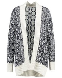 dunkelblaue Strickjacke mit einer offenen Front von Gap
