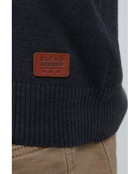 dunkelblaue Strickjacke von BLEND