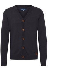 dunkelblaue Strickjacke von BLEND