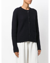 dunkelblaue Strickjacke von Jil Sander Navy