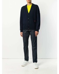 dunkelblaue Strickjacke von Calvin Klein 205W39nyc