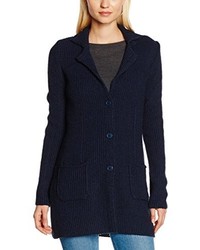 dunkelblaue Strickjacke von Comma CI