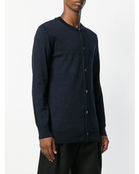 dunkelblaue Strickjacke von Comme Des Garcons SHIRT