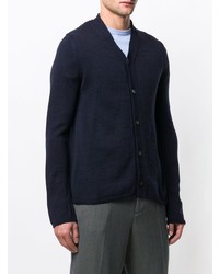 dunkelblaue Strickjacke von Comme Des Garcons SHIRT