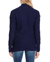 dunkelblaue Strickjacke von Eddie Bauer