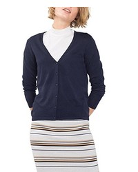 dunkelblaue Strickjacke von Esprit