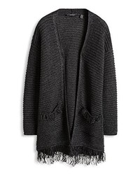 dunkelblaue Strickjacke von ESPRIT Collection