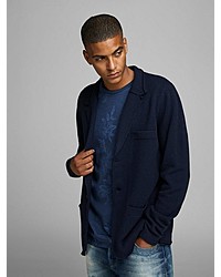 dunkelblaue Strickjacke von Jack & Jones