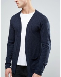 dunkelblaue Strickjacke von Jack and Jones