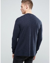 dunkelblaue Strickjacke von Jack and Jones