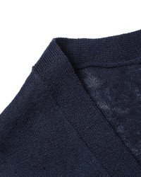 dunkelblaue Strickjacke von Ami