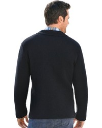 dunkelblaue Strickjacke von MARCO DONATI