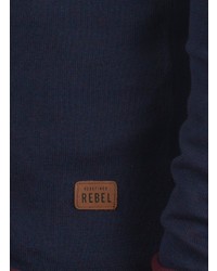 dunkelblaue Strickjacke von Redefined Rebel