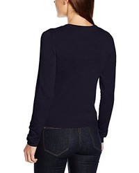 dunkelblaue Strickjacke von s.Oliver BLACK LABEL