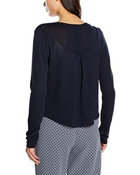 dunkelblaue Strickjacke von s.Oliver BLACK LABEL