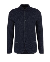 dunkelblaue Strickjacke von s.Oliver BLACK LABEL