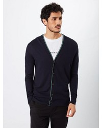 dunkelblaue Strickjacke von Scotch & Soda