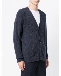 dunkelblaue Strickjacke von Roberto Collina