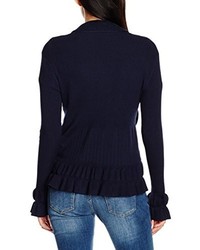 dunkelblaue Strickjacke von Vero Moda