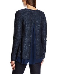 dunkelblaue Strickjacke von Vero Moda