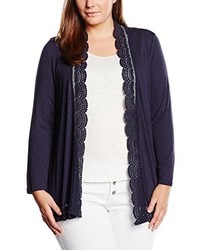 dunkelblaue Strickjacke von Via Appia Due