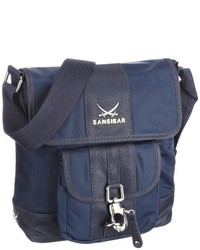 dunkelblaue Taschen von Sansibar