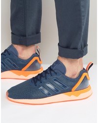 dunkelblaue Turnschuhe von adidas