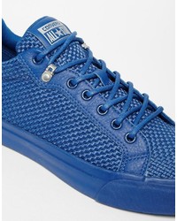 dunkelblaue Turnschuhe von Converse